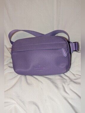 Kate Spade New York Rainbow Collection Belt Bag Lavender Ice Gold EUC